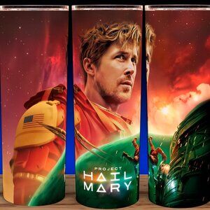 Project Hail Mary - Ryan Gosling Space Movie Cup Mug Tumbler 20oz